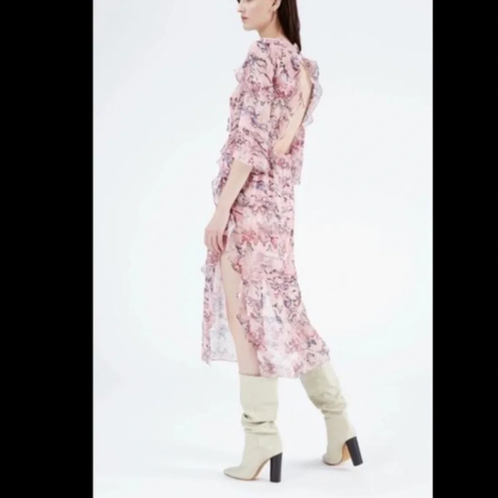 IRO PRINTED DRESS - Picture 4 of 15
